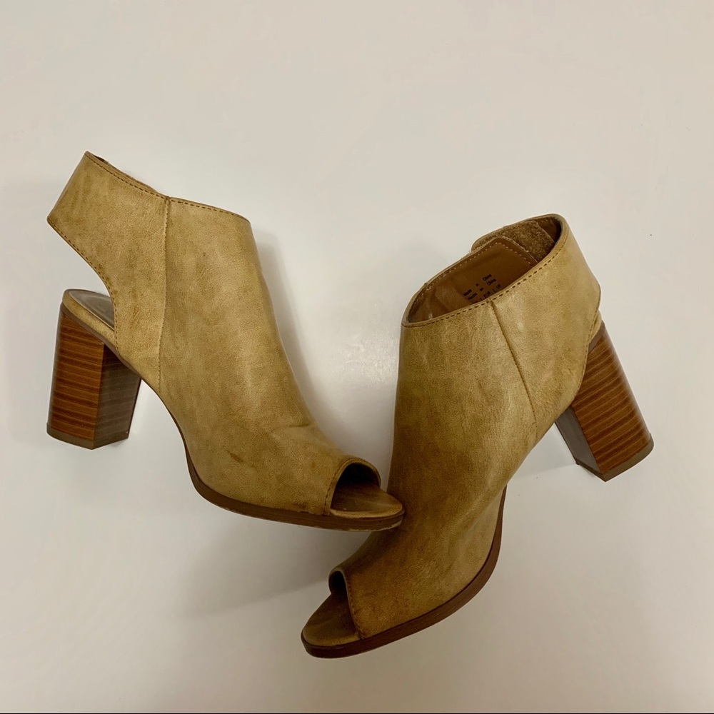 Call It Spring Open Toe Heeled Sandal - Size 6.5